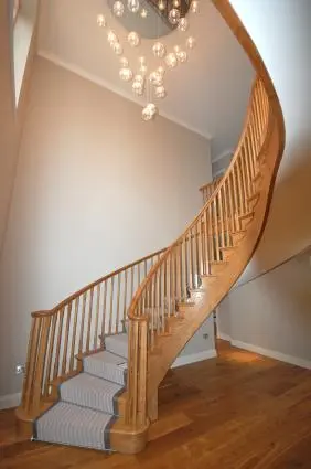 curved staircase design