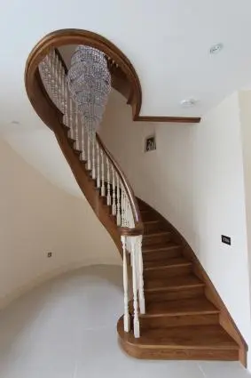 curved staircases uk