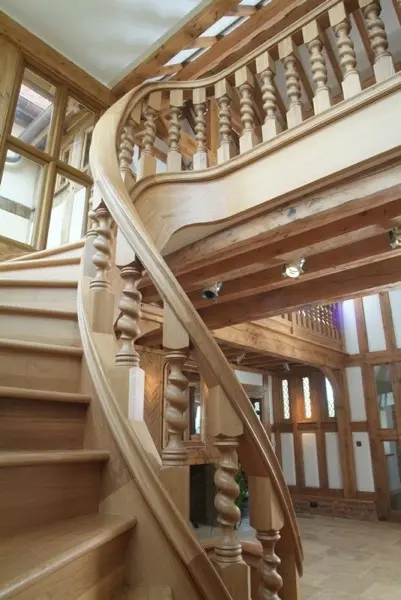 curved staircases