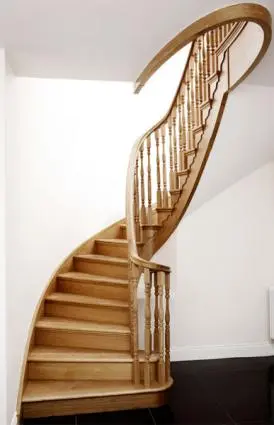 curved staircase design