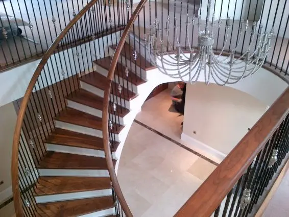 curved staircases