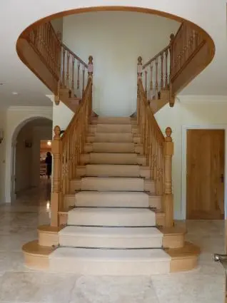 curved staircase cost uk