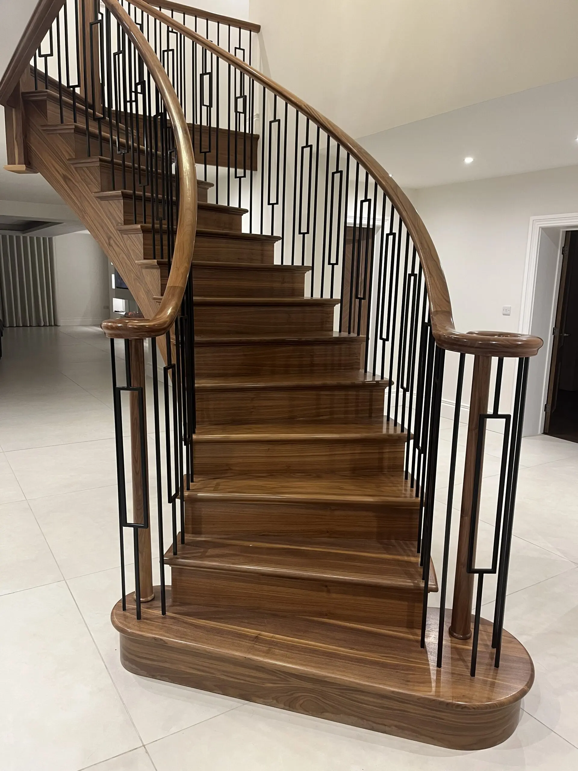 curved staircases